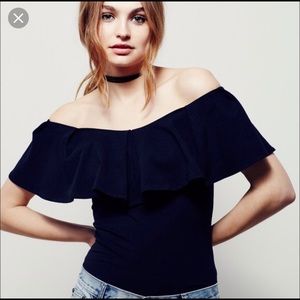Free People Tula off the shoulder top